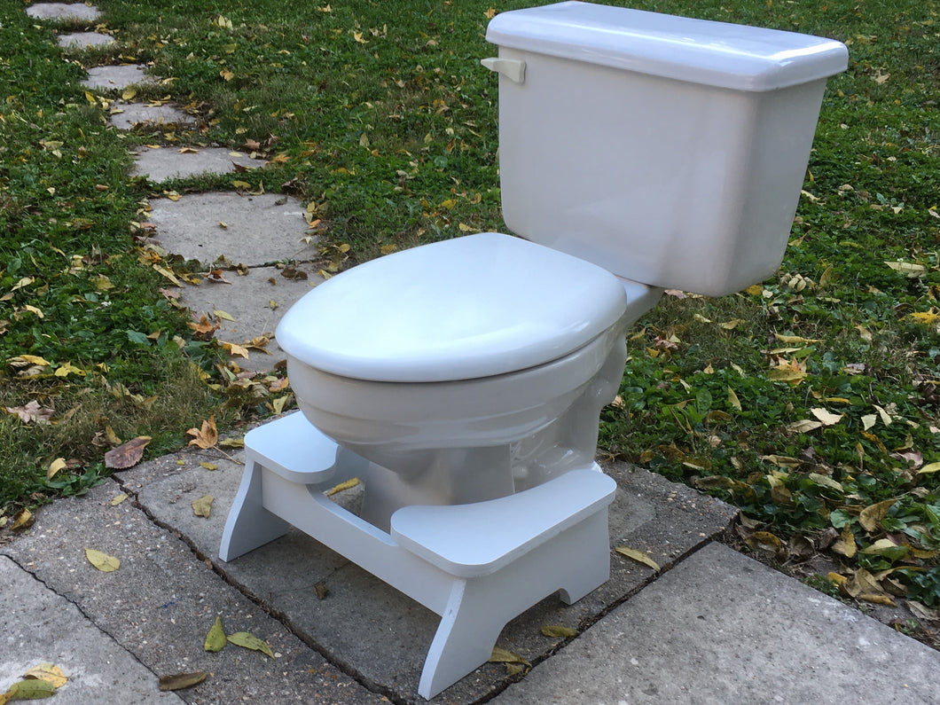 POOP STOOP Low Partial-Squat Toilet Foot Stool –